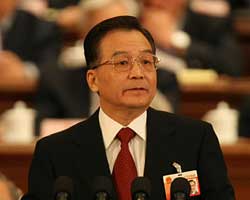 Premierul chinez Wen Jiabao.